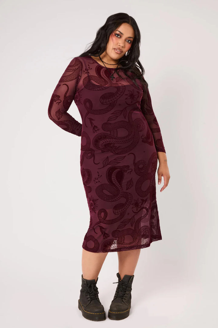 PREORDER - Cobra Charmer Dress - Preorder for dispatch 14th of July