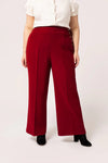 Ginger Swing Trousers - Red