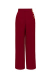 Ginger Swing Trousers - Red