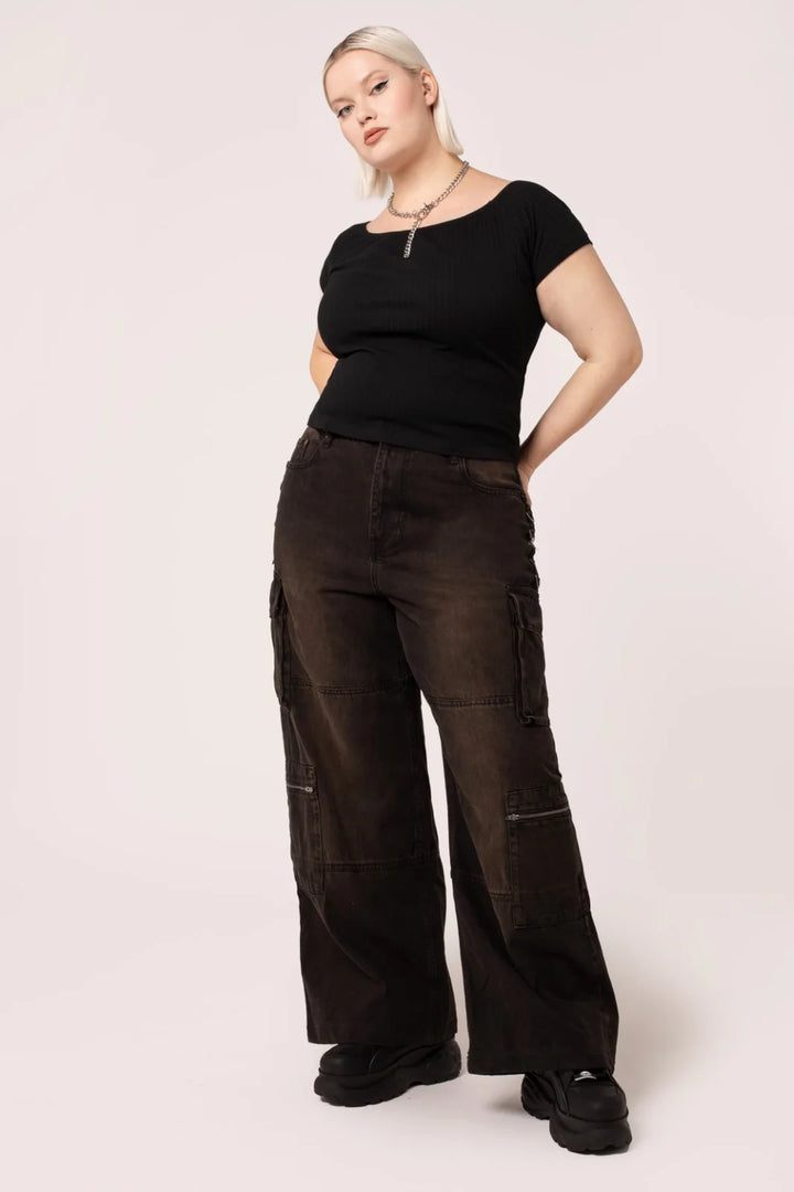 Cameron Jeans Brown - Preorder for dispatch 3rd of September