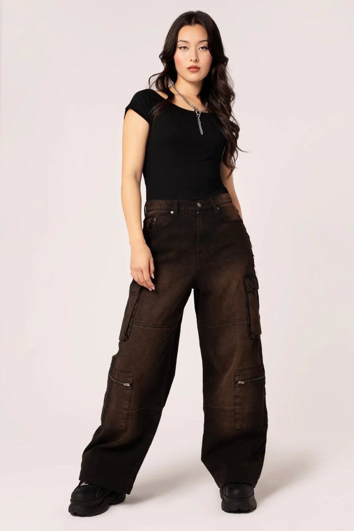 Cameron Jeans Brown - Preorder for dispatch 3rd of September