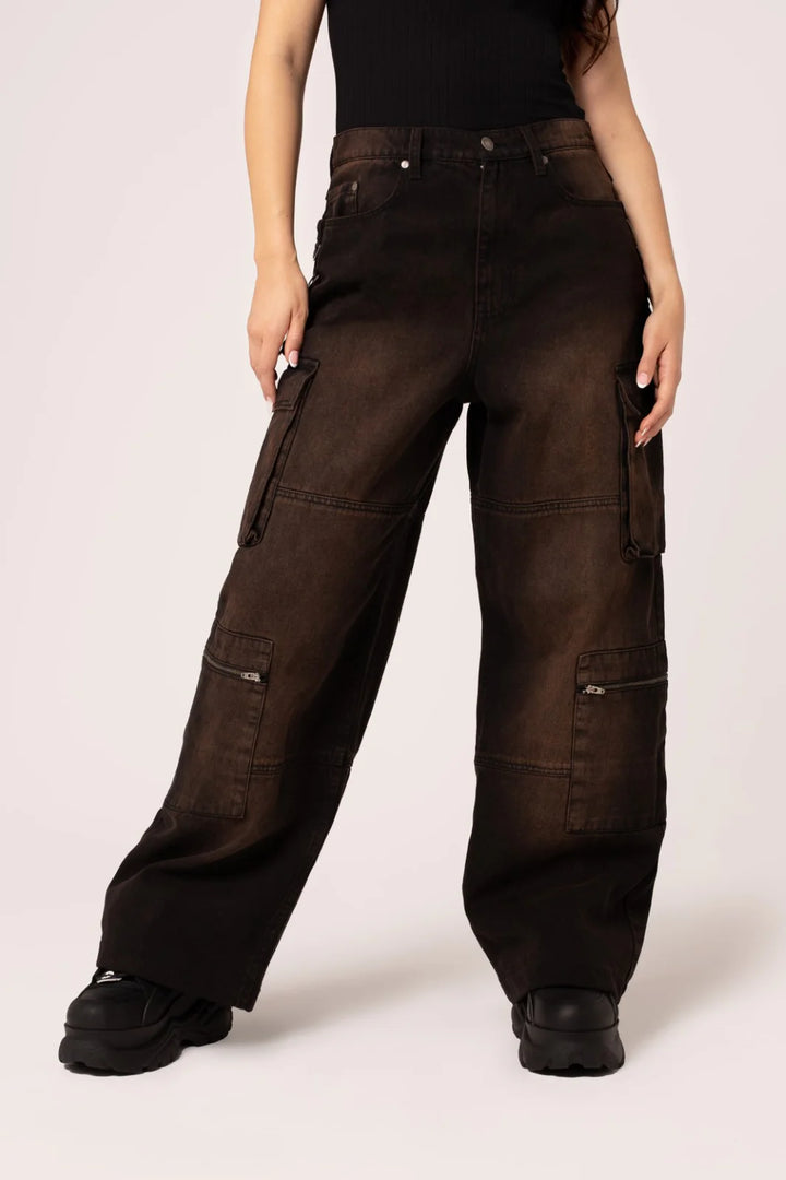 Cameron Jeans Brown - Preorder for dispatch 3rd of September