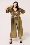 Gigi Jumpsuit Dress - Gold