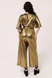 Gigi Jumpsuit Dress - Gold