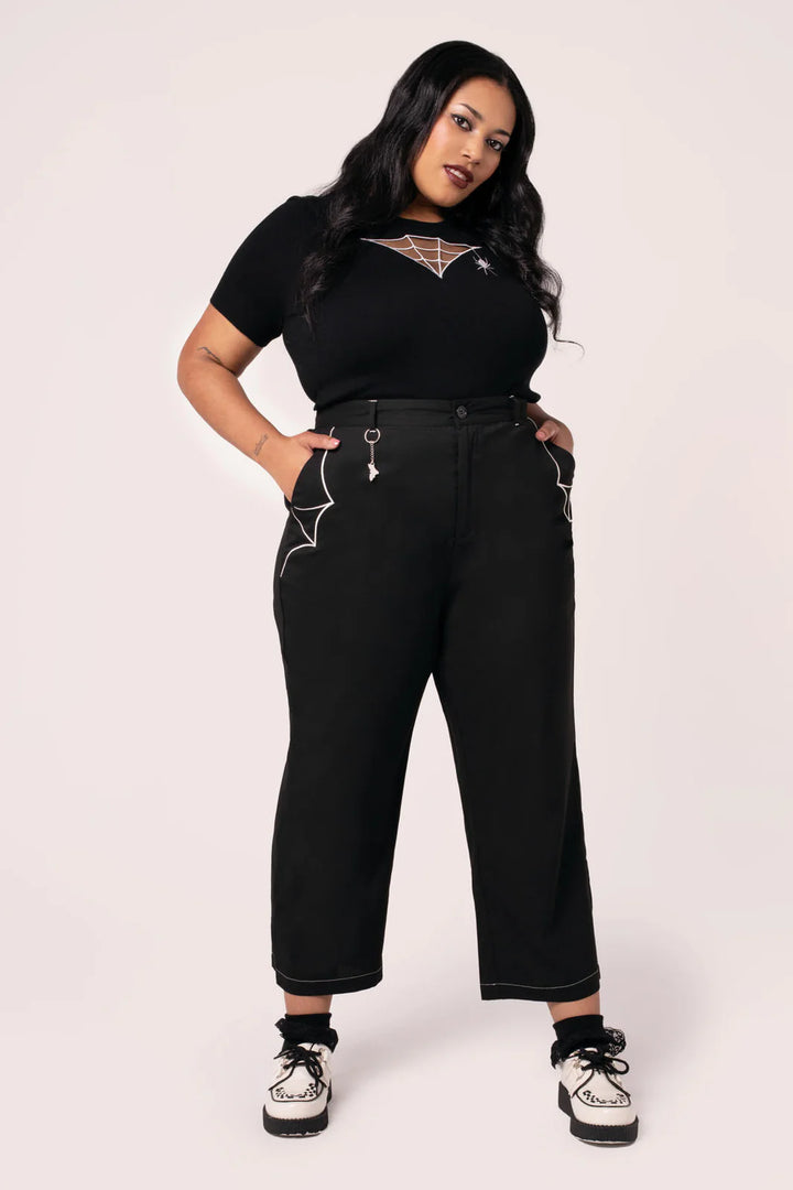 Drusilla Trousers- Black - Preorder for dispatch 3rd of September