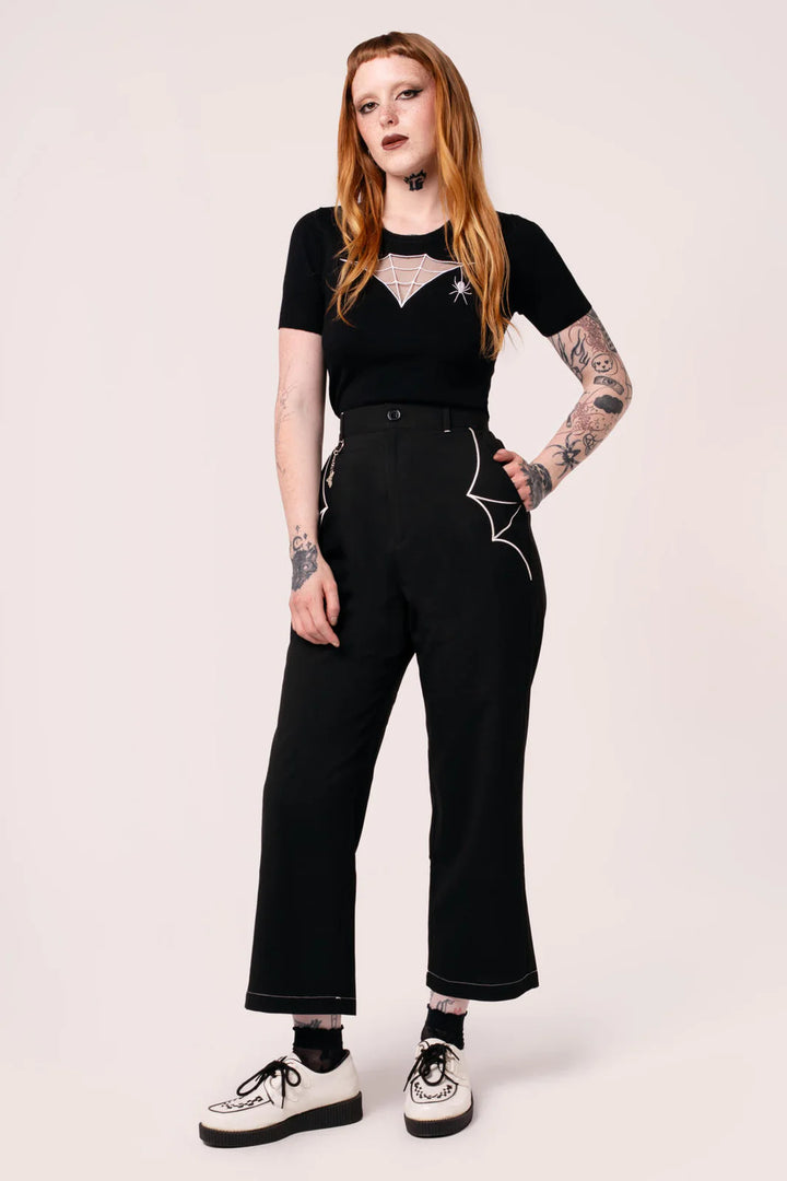 Drusilla Trousers- Black - Preorder for dispatch 3rd of September