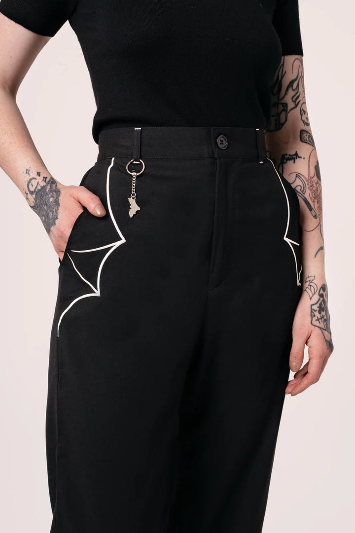 Drusilla Trousers- Black - Preorder for dispatch 3rd of September