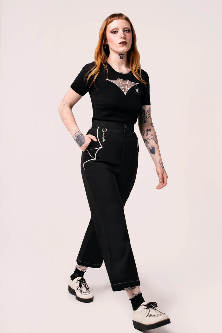 Drusilla Trousers- Black - Preorder for dispatch 3rd of September