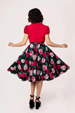Paint Me Roses Skirt - Preorder for dispatch 17th June