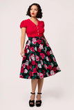 Paint Me Roses Skirt - Preorder for dispatch 17th June