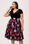 Paint Me Roses Skirt - Preorder for dispatch 17th June