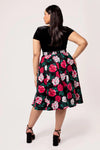 Paint Me Roses Skirt - Preorder for dispatch 17th June