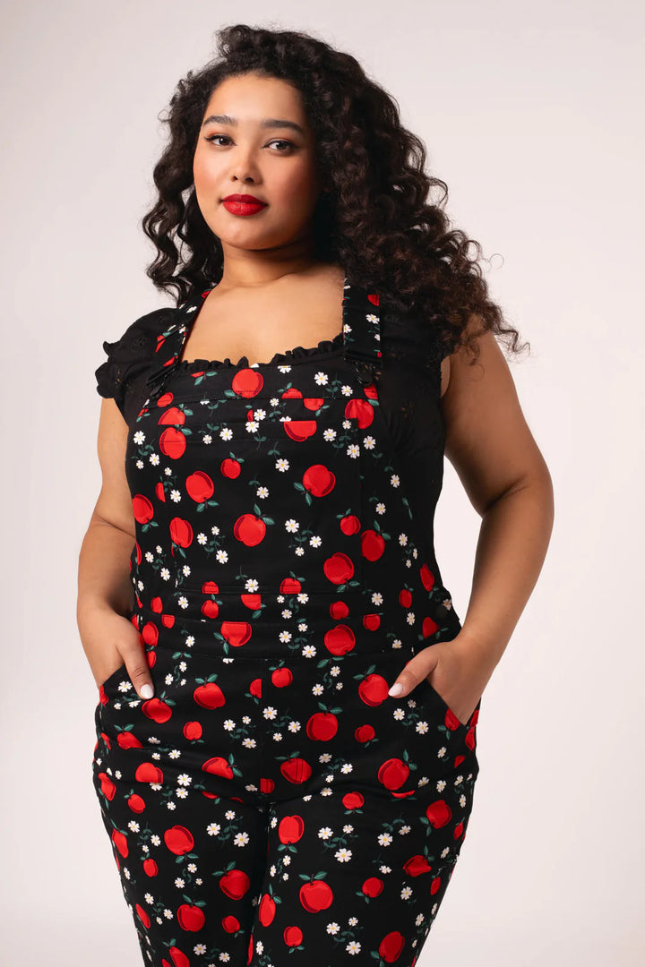 PREORDER - Apple Pie Dungarees - Estimated dispatch 2nd of February