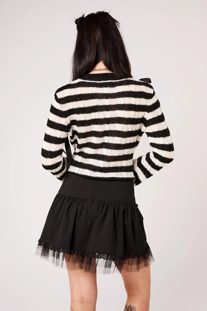 PREORDER - Black Quinzel Skirt - Estimated dispatch date 25th of August