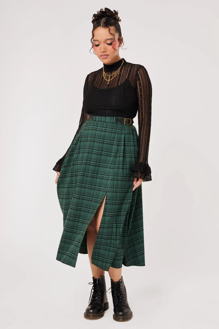 PREORDER - Eden Plaid Skirt - Estimated dispatch date 7th of October