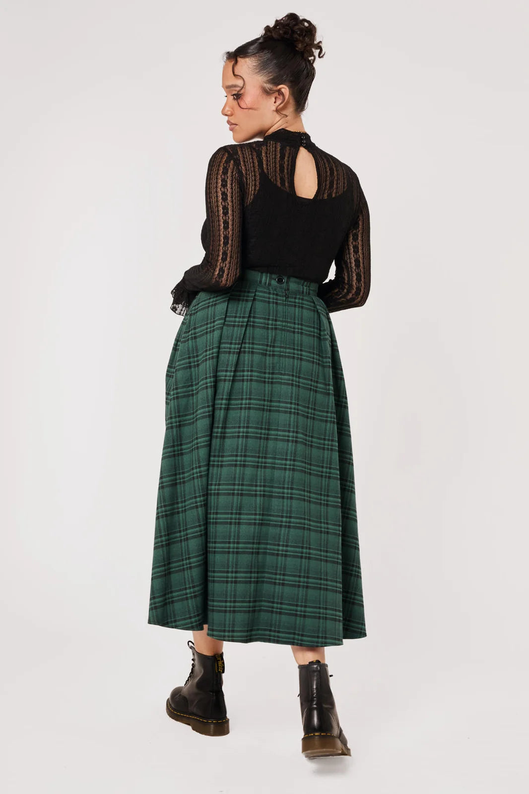 PREORDER - Eden Plaid Skirt - Estimated dispatch date 7th of October