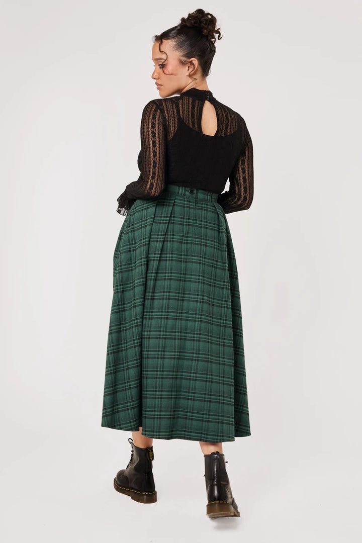 PREORDER - Eden Plaid Skirt - Estimated dispatch date 7th of October