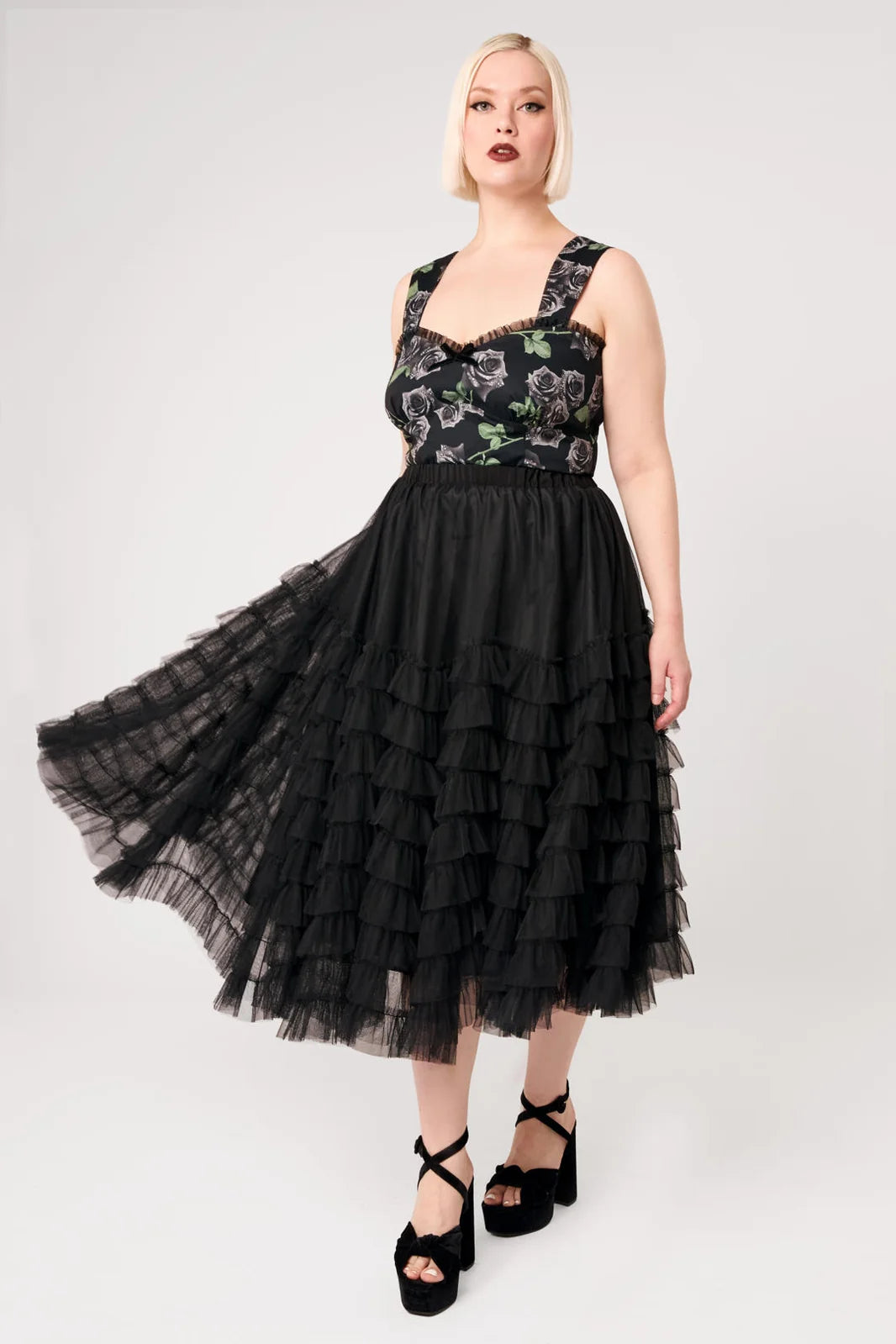 PREORDER - Wisdom Skirt in Black - Estimated dispatch date 8th of September