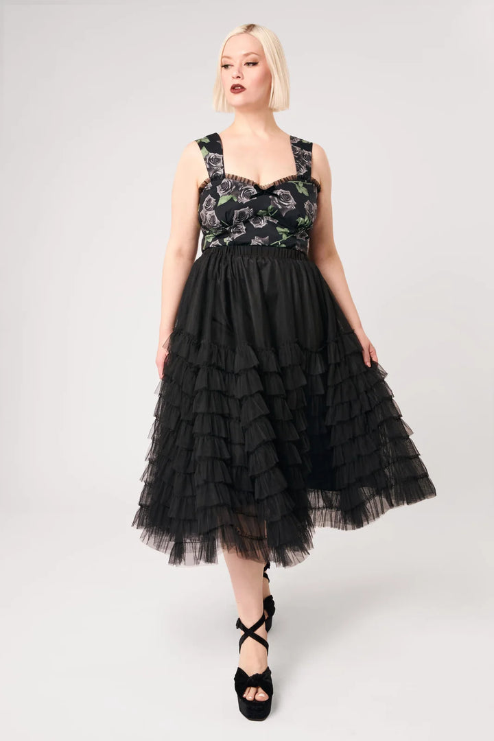 PREORDER - Wisdom Skirt in Black - Estimated dispatch date 8th of September