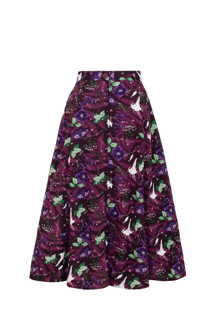 PREORDER - Deadly Bouquet Skirt - Estimated dispatch date 8th of September