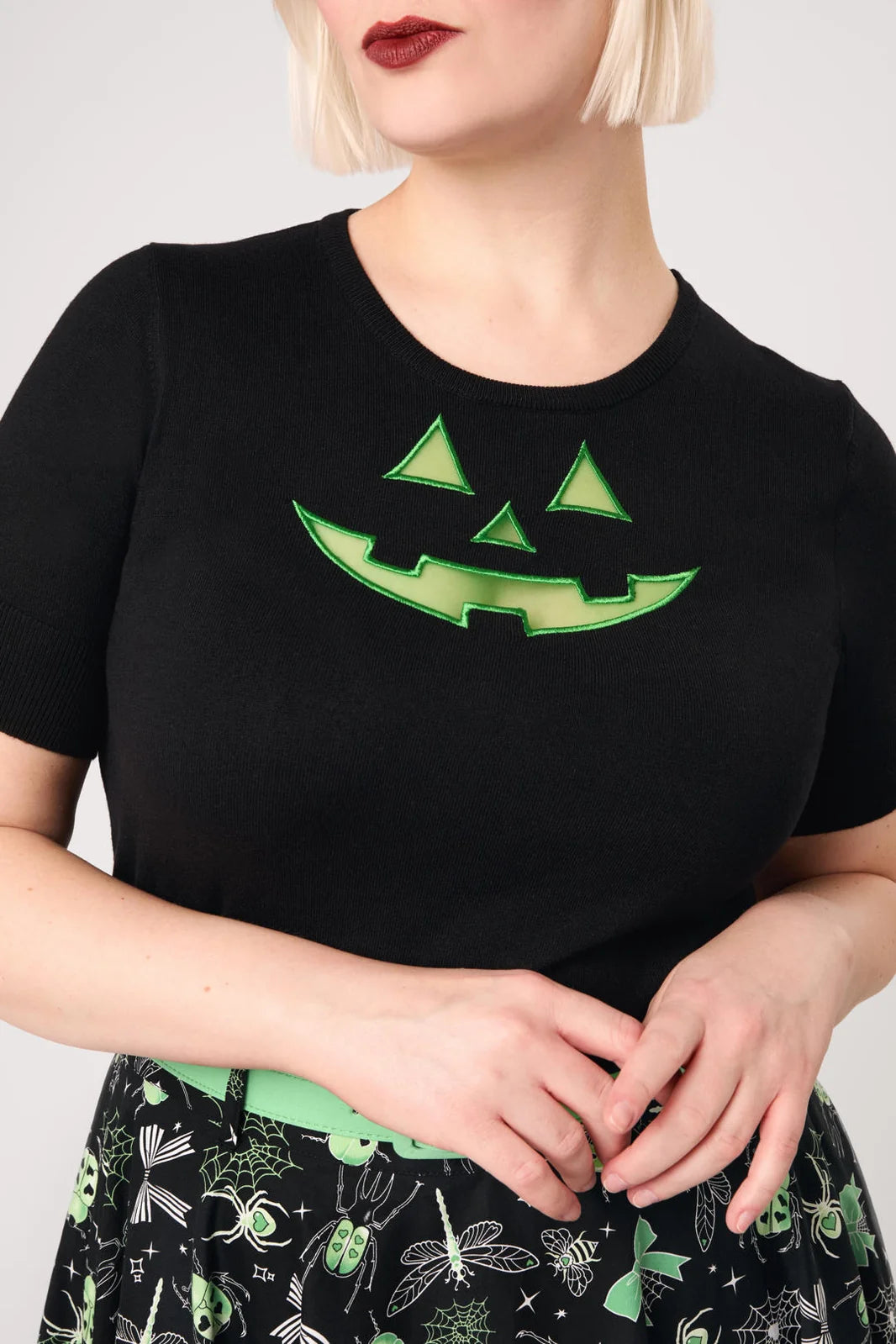 PREORDER - Jack-O-Lantern Top - Estimated dispatch date 15th of September