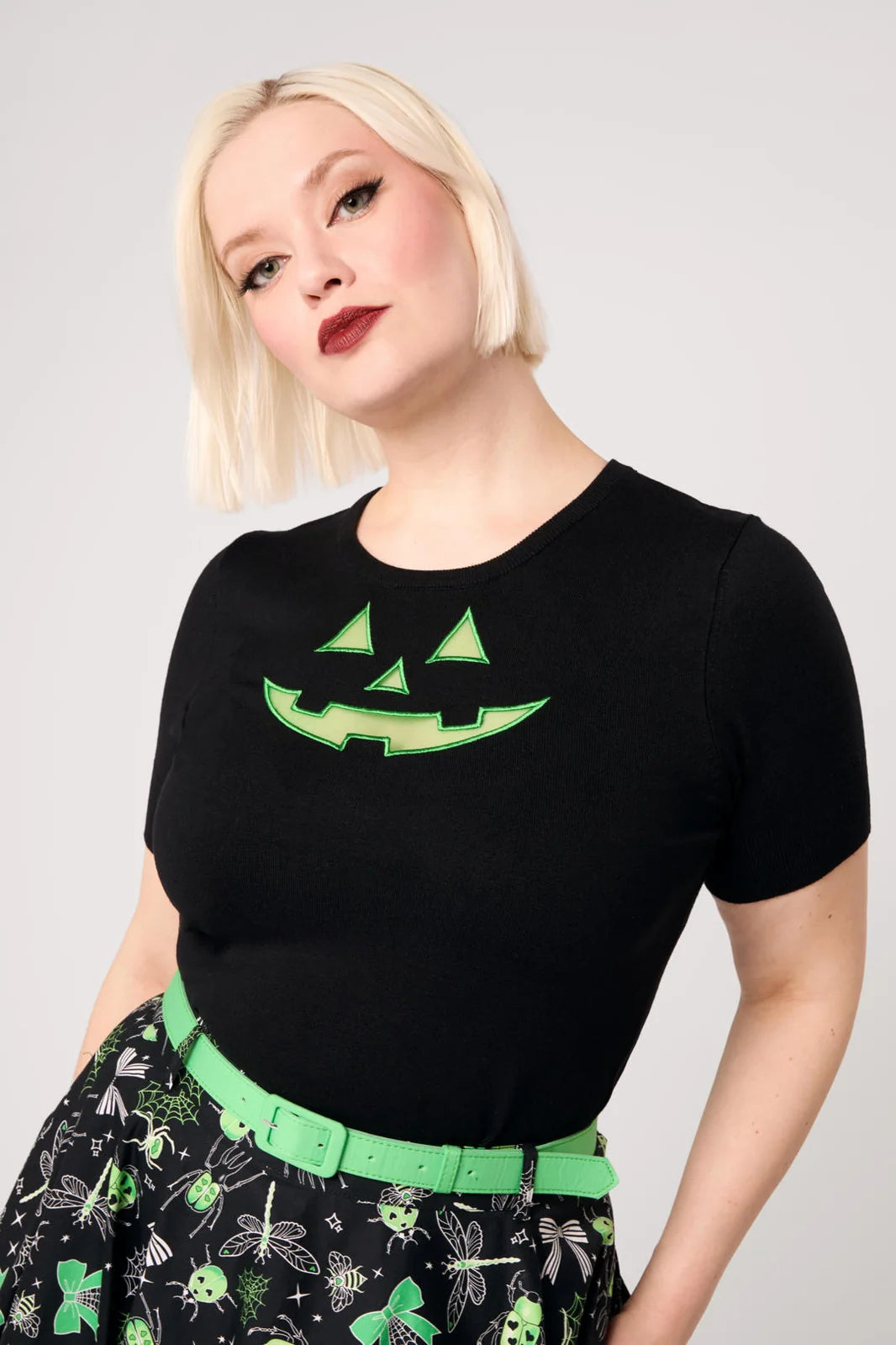 PREORDER - Jack-O-Lantern Top - Estimated dispatch date 15th of September