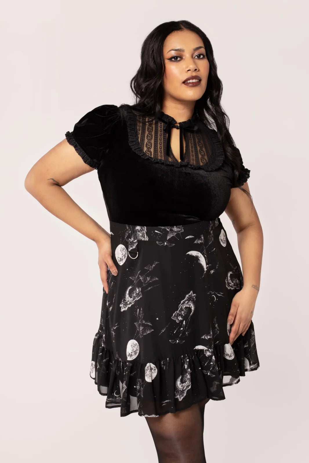 PREORDER - Black Mourning Top - Estimated dispatch 30th of June