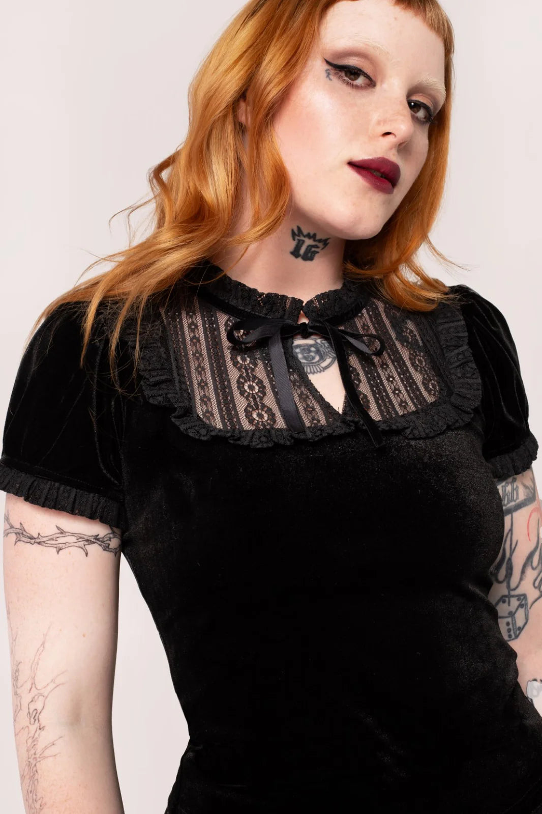 PREORDER - Black Mourning Top - Estimated dispatch 30th of June