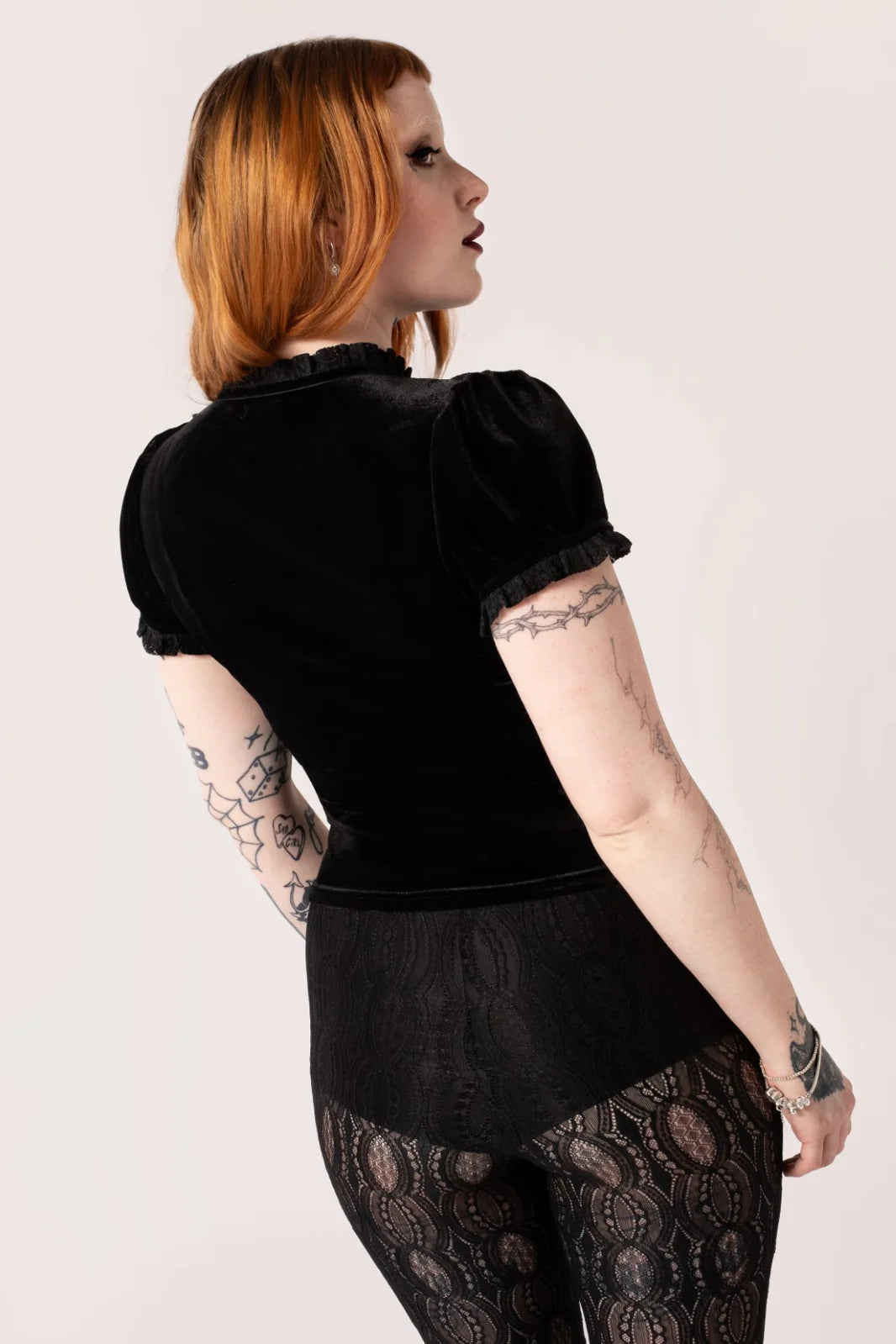 PREORDER - Black Mourning Top - Estimated dispatch 30th of June