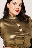 Gigi Blouse - Gold