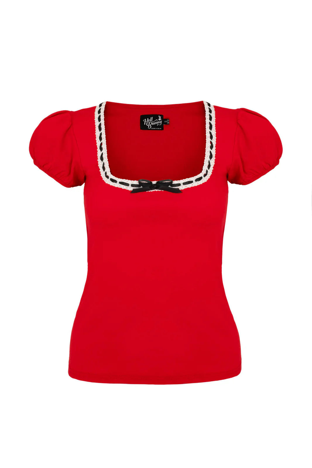 PREORDER - Gracie Top in Red - Estimated dispatch 2nd of February