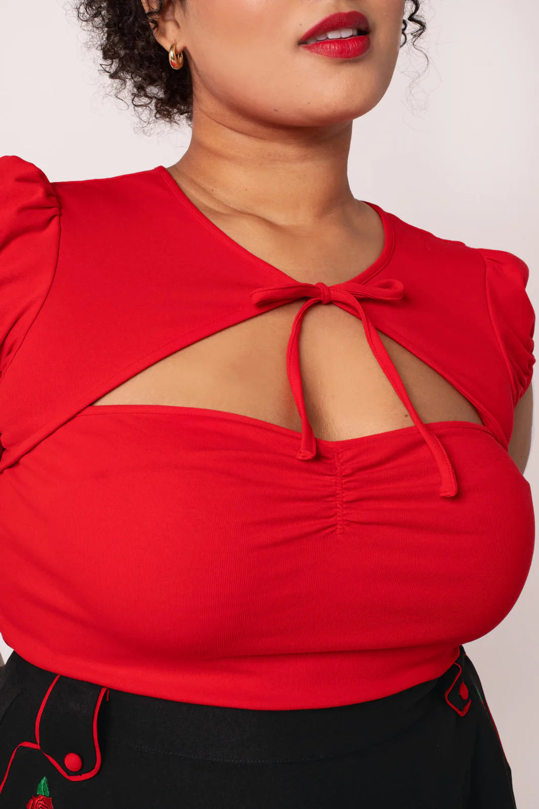 PREORDER - Priscilla Top Red - Estimated dispatch 3rd of March