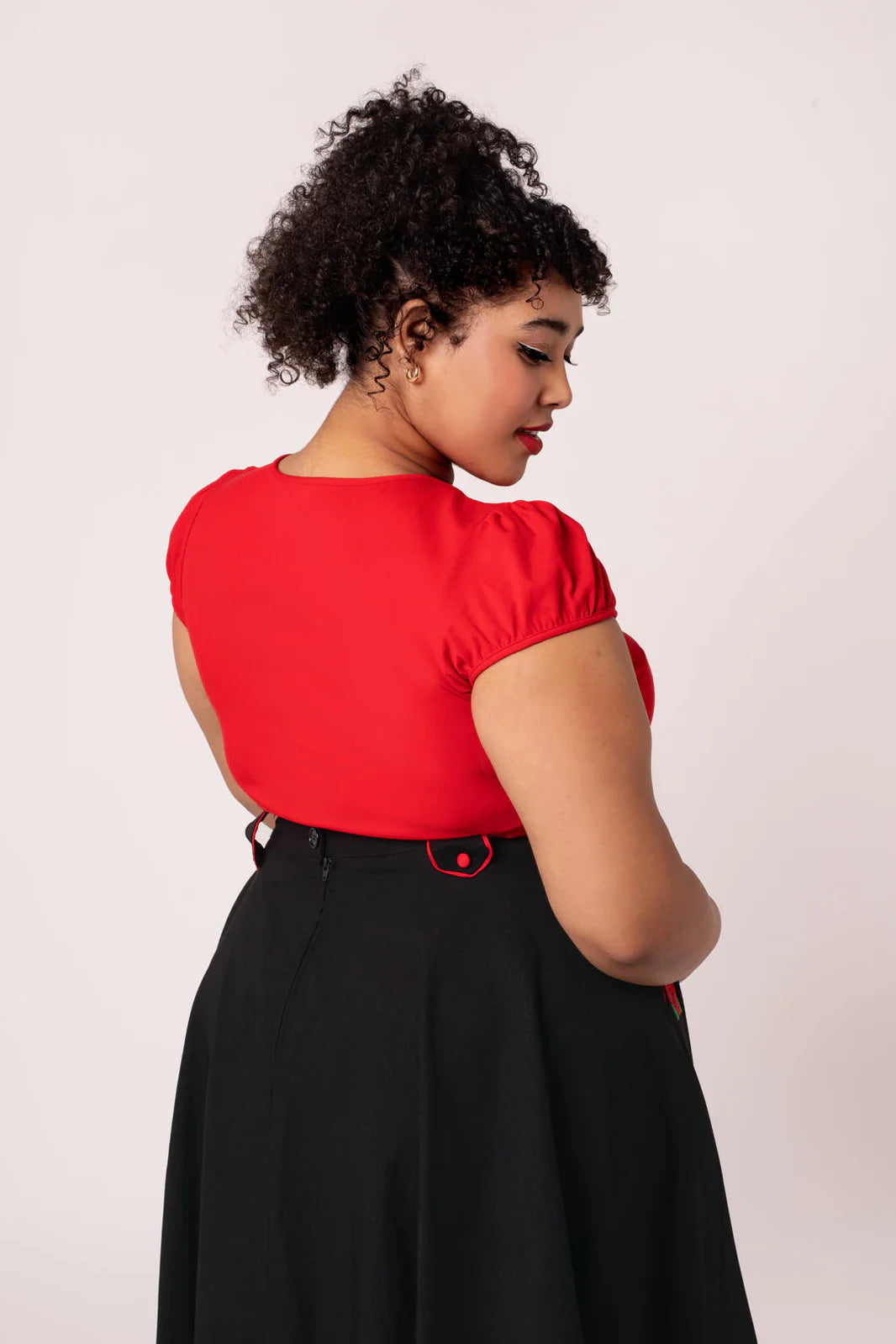 PREORDER - Priscilla Top Red - Estimated dispatch 3rd of March