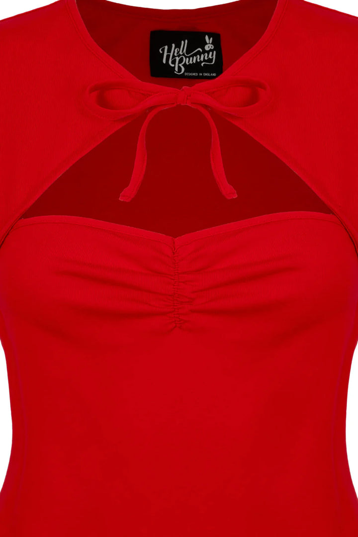 PREORDER - Priscilla Top Red - Estimated dispatch 3rd of March