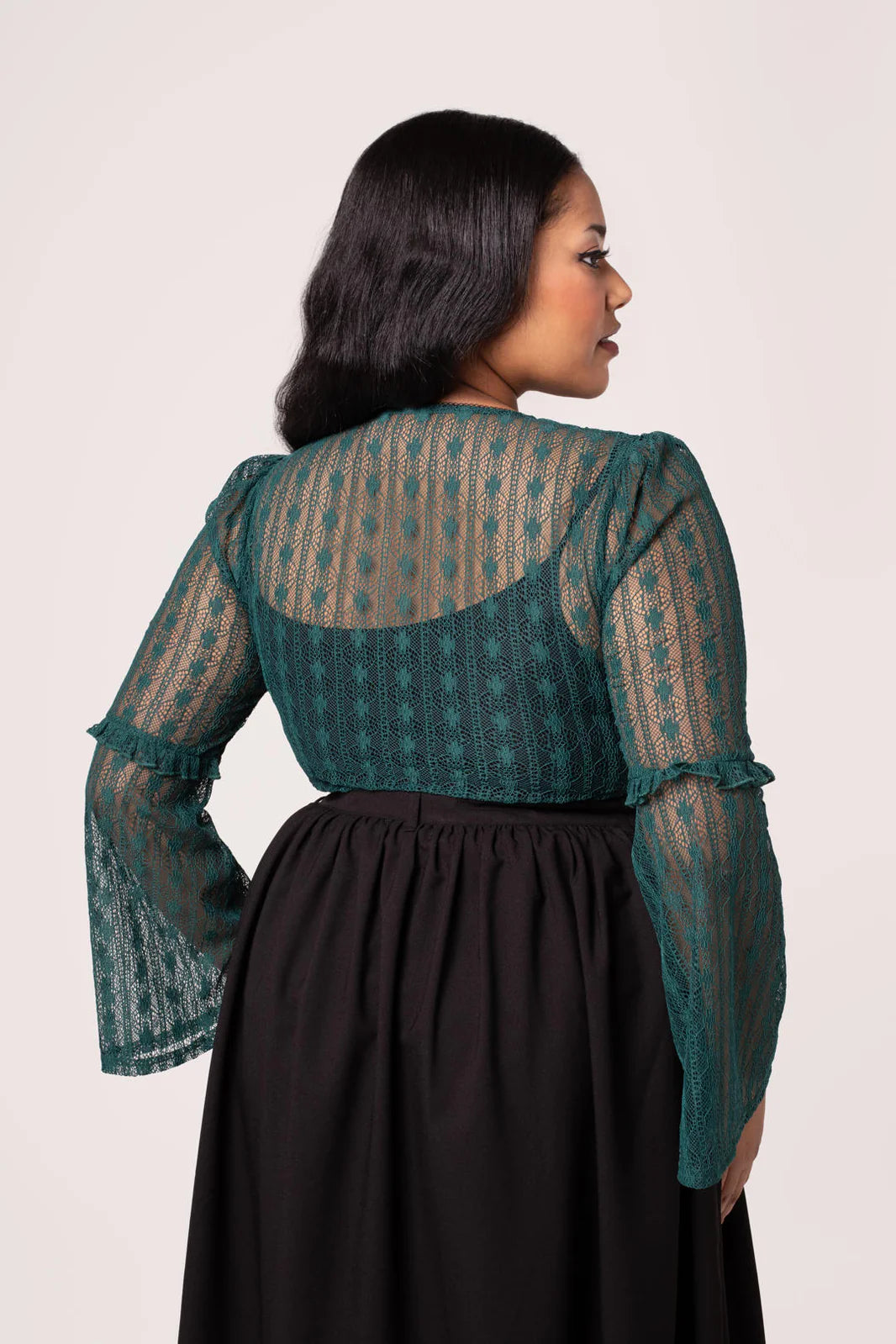 Rhianne Top in Green - Preorder for dispatch 12th September