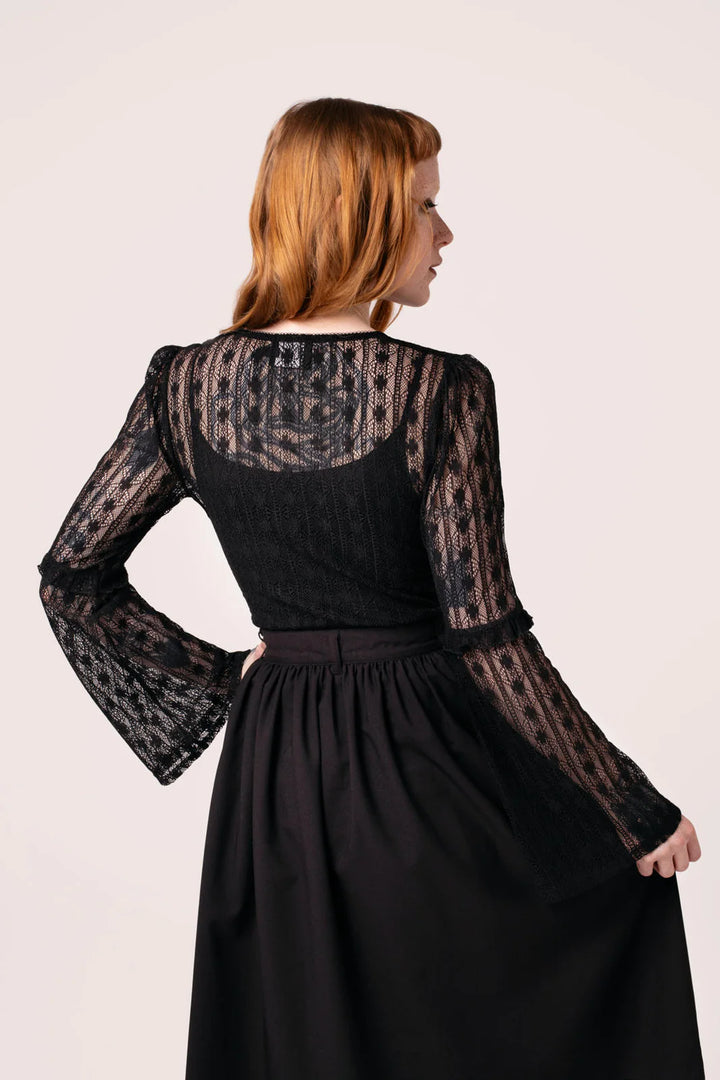 Rhianne Top in Black - Preorder for dispatch 12th September