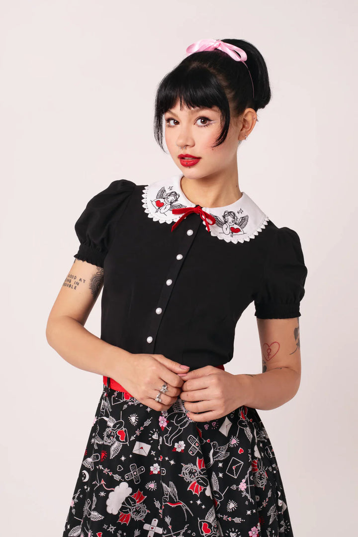 PREORDER - Cupid Blouse - Estimated dispatch 2nd of February