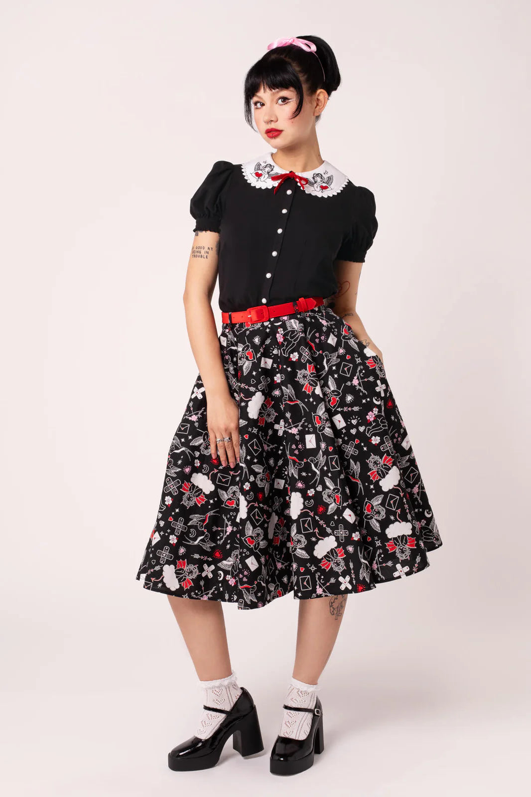 PREORDER - Cupid Blouse - Estimated dispatch 2nd of February