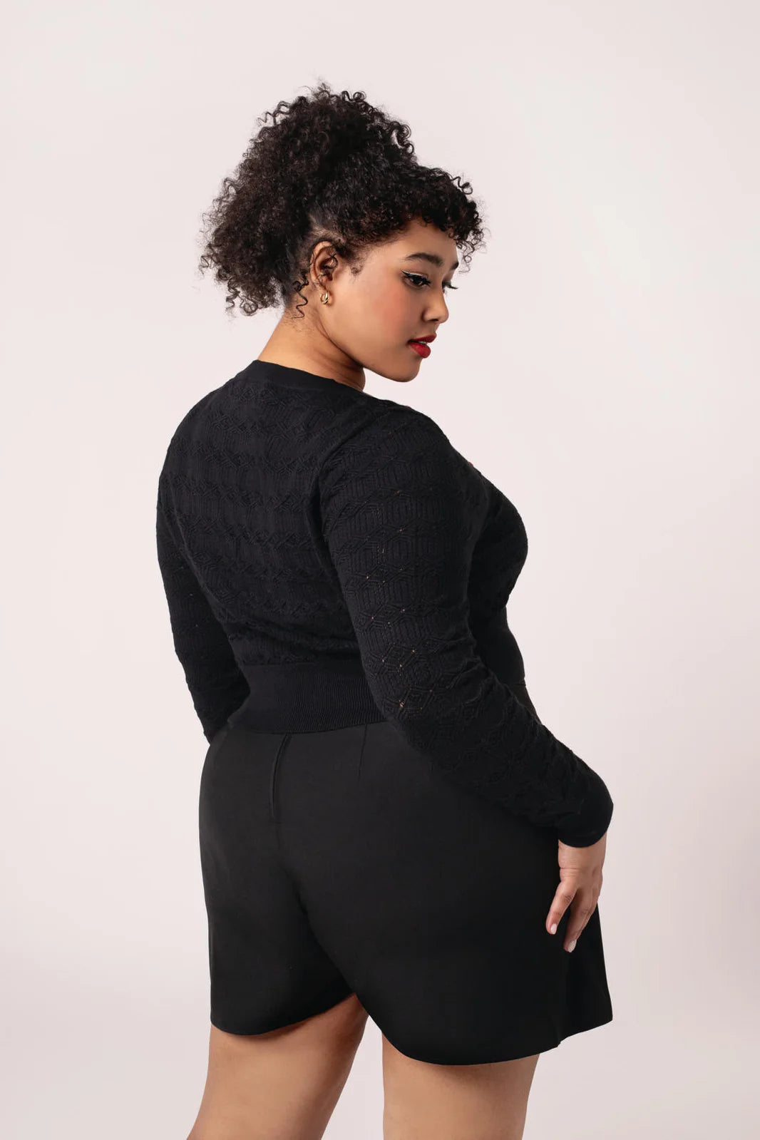 PREORDER - Lucie Cardigan Black - Estimated dispatch 3rd of March