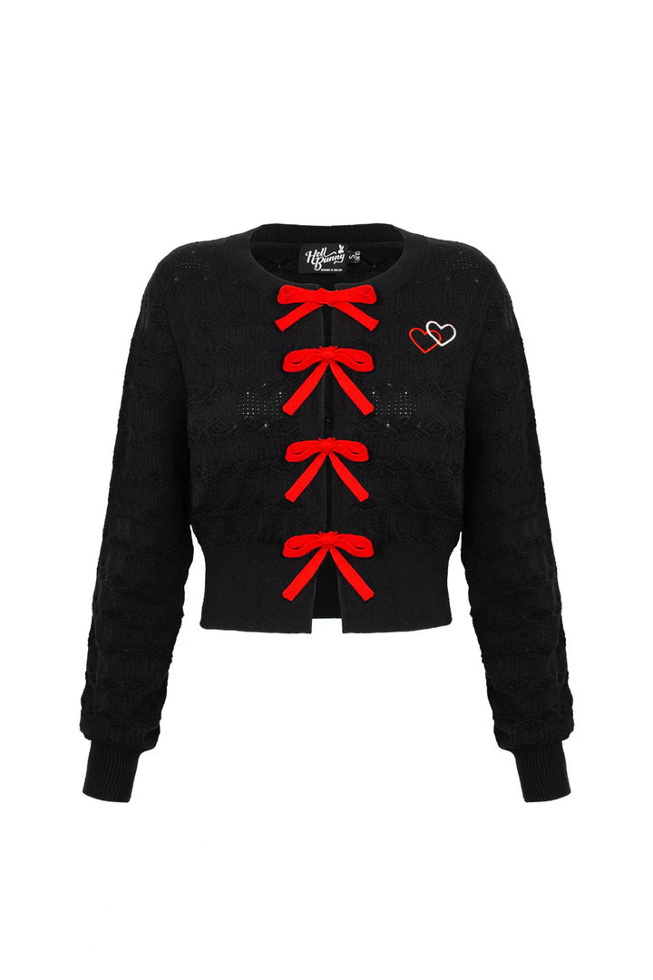 PREORDER - Lucie Cardigan Black - Estimated dispatch 3rd of March