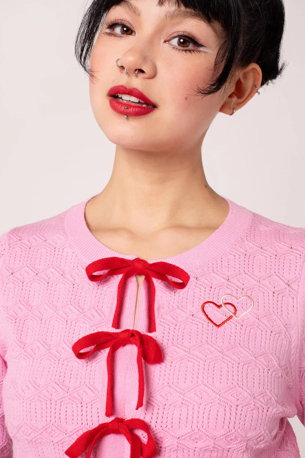 PREORDER - Lucie Cardigan Pink - Estimated dispatch 3rd of March