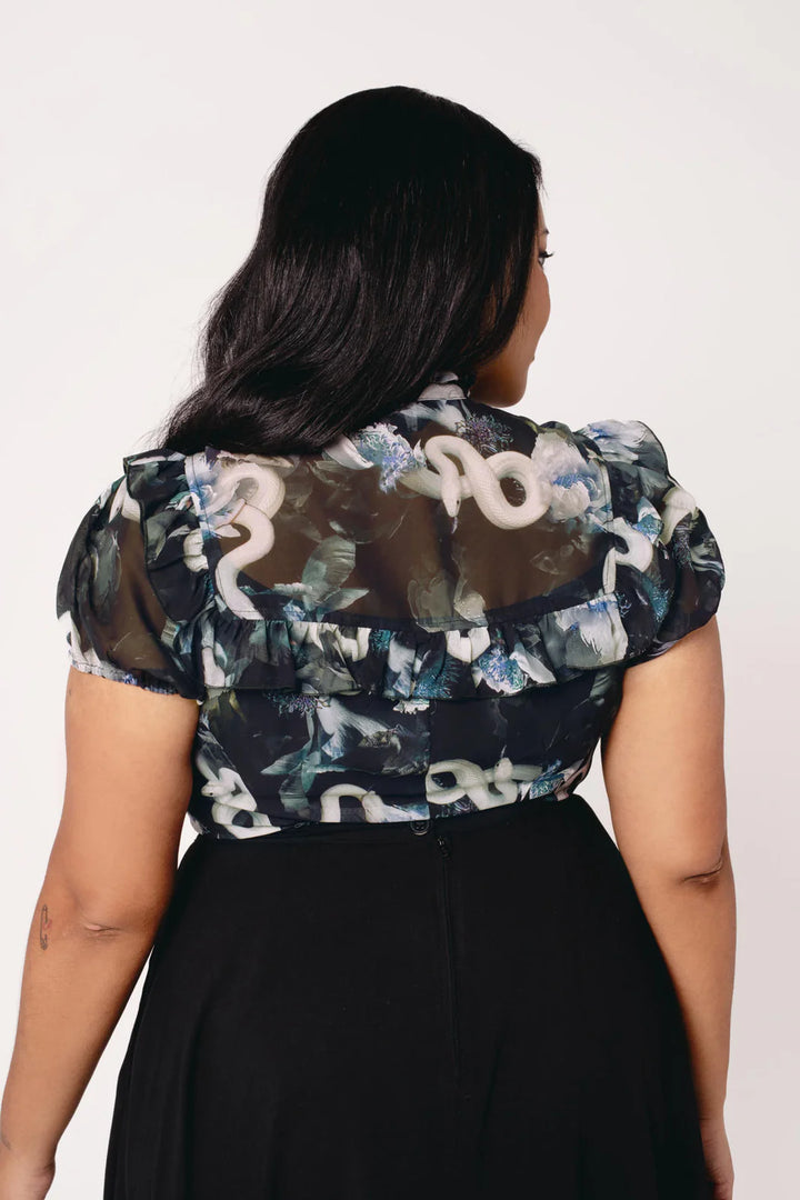 PREORDER - Serpent Blouse - Estimated dispatch 2nd of February
