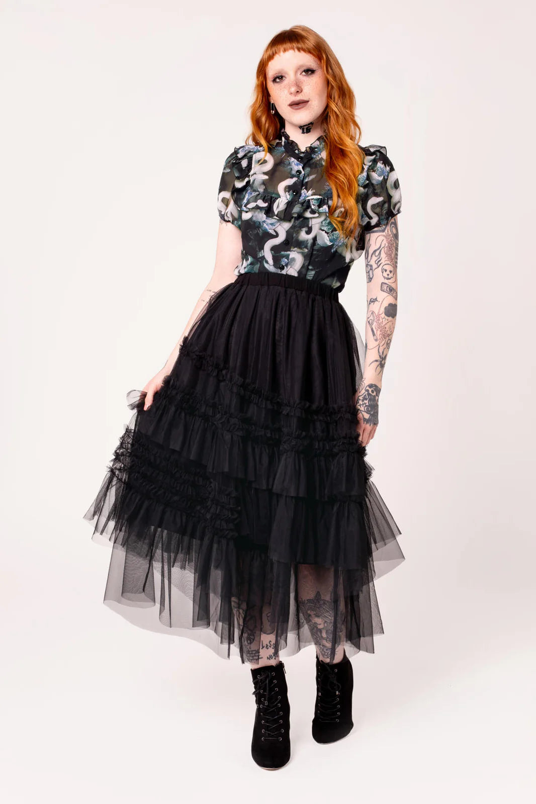 PREORDER - Serpent Blouse - Estimated dispatch 2nd of February