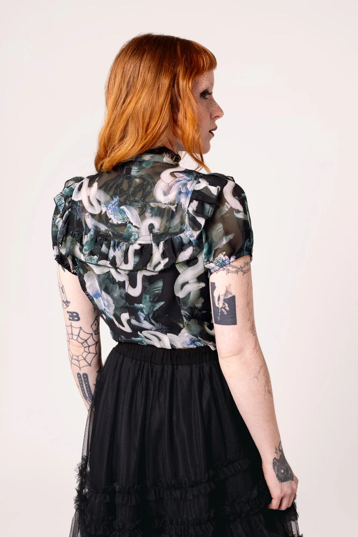 PREORDER - Serpent Blouse - Estimated dispatch 2nd of February