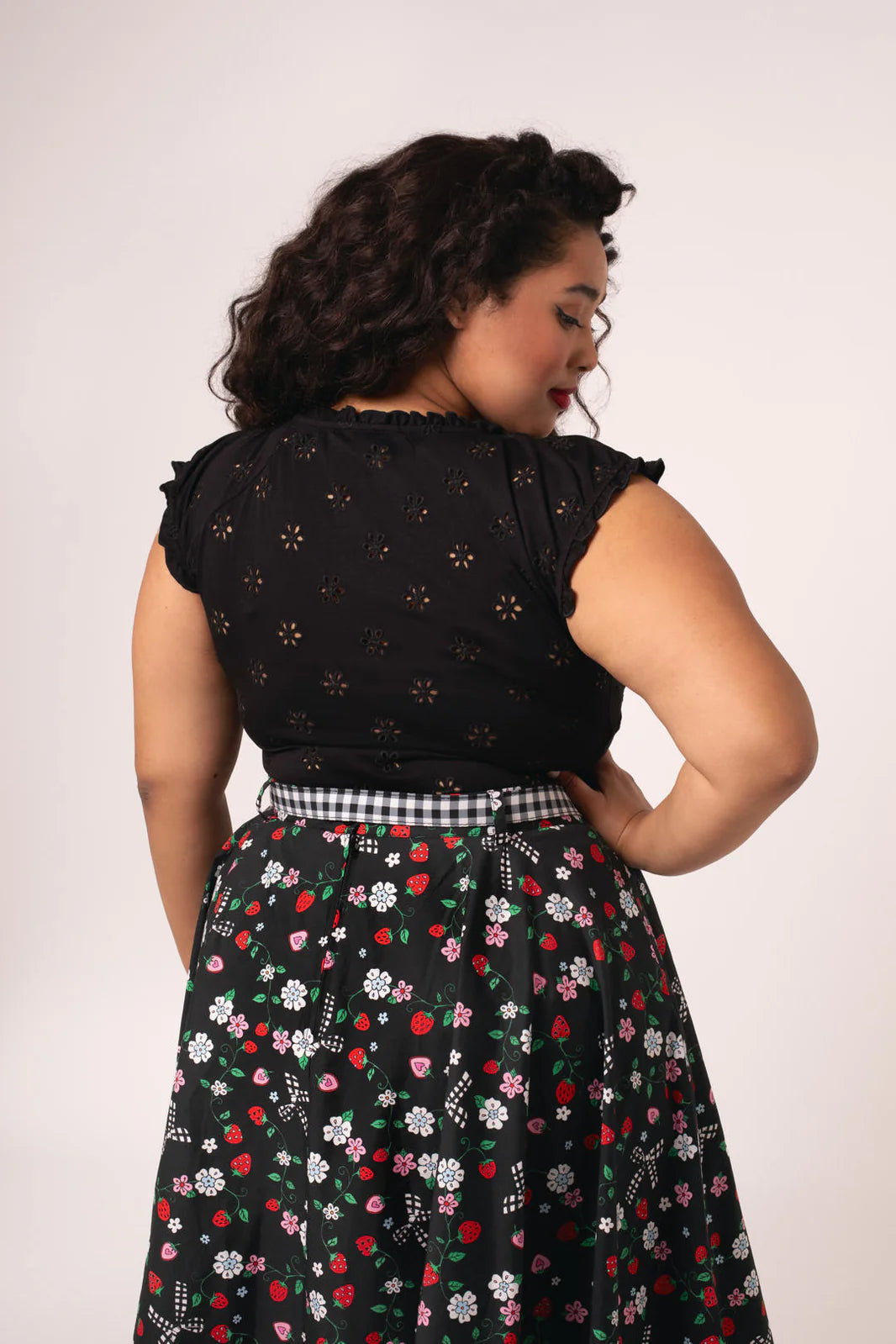 PREORDER - Sammy Jo Top in Black - Estimated dispatch 16th of June
