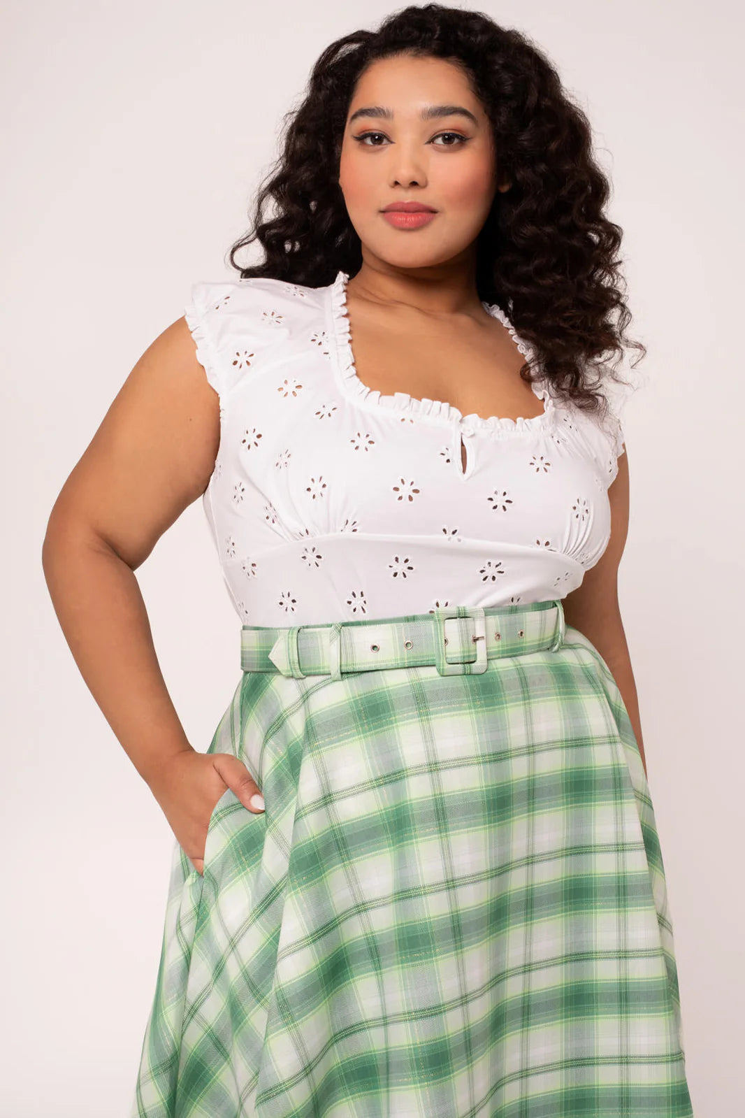 PREORDER - Sammy Jo Top in White - Estimated dispatch 16th of June