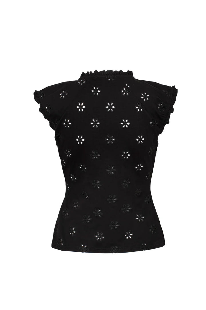 PREORDER - Sammy Jo Top in Black - Estimated dispatch 16th of June