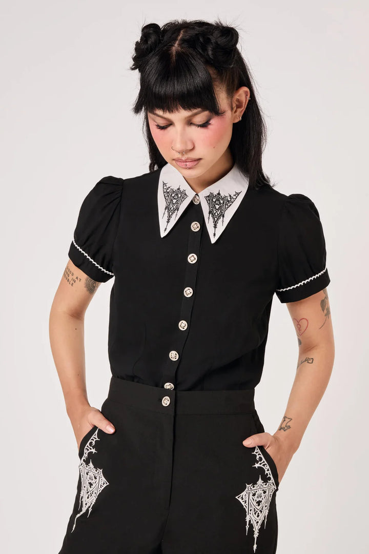 PREORDER - Elizabeth Blouse - Estimated dispatch date 14th of August