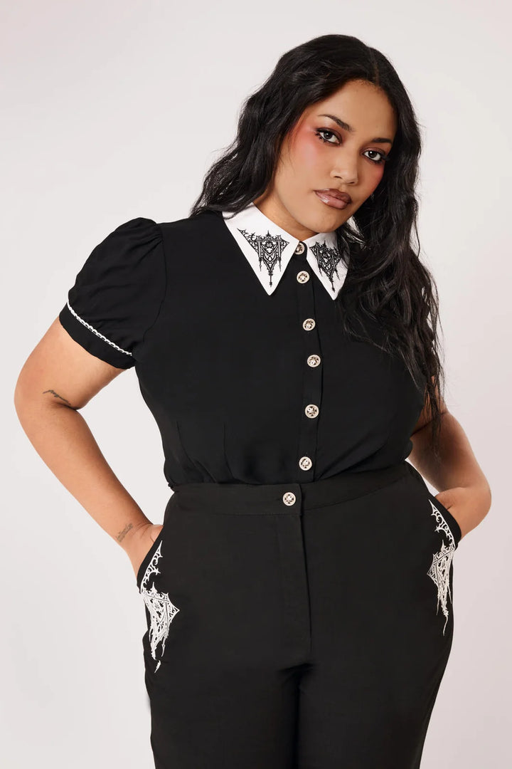 PREORDER - Elizabeth Blouse - Estimated dispatch date 14th of August