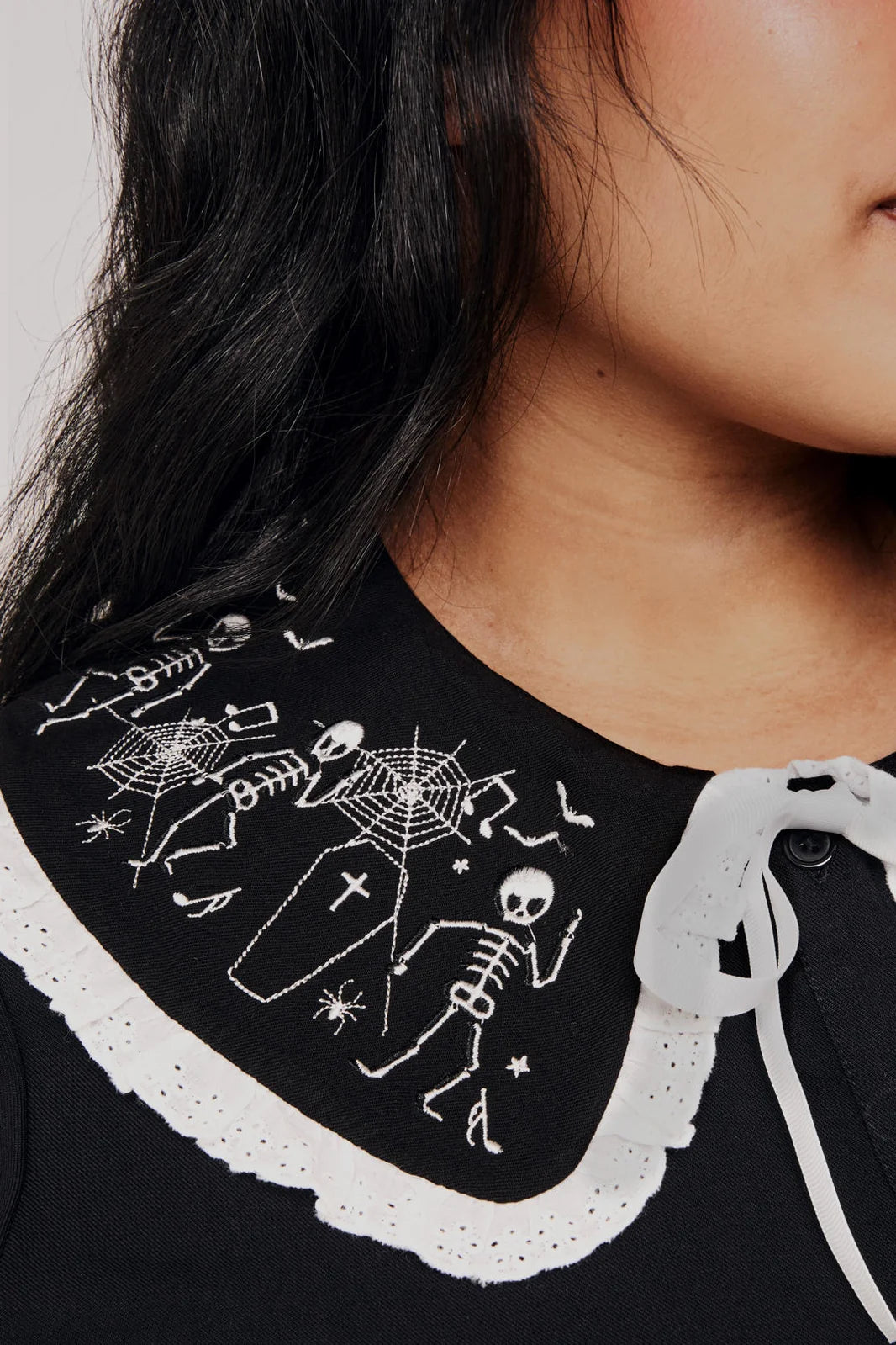PREORDER - Dance Macabre Blouse - Estimated dispatch date 14th of August
